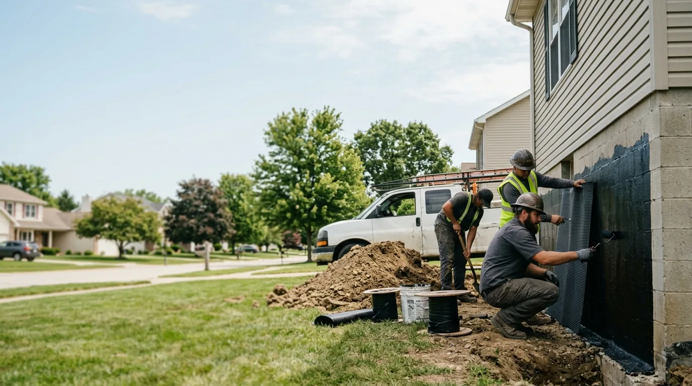 Basement Waterproofing in Owensville, OH near me
